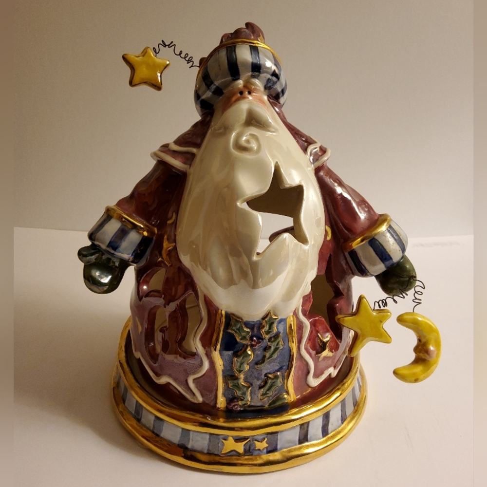 The Twinkles "Mr. Sparkelklaus" Tealight Holder by The Boyds Collection Ltd.